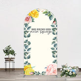 Aperturee - Aperturee Plant Floral Main Squeeze Lemon Wedding Arch Backdrop